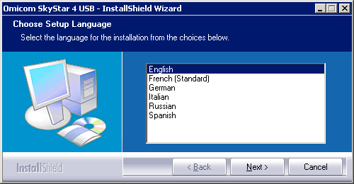 ����������� �������� StarBlazer � ��������� Omicom SS 4 DVB-S2 USB