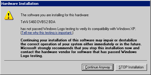 ����������� �������� StarBlazer � ��������� TeVii S460 � TeVii S650